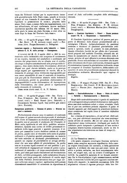 La settimana della Cassazione settimanale di giurisprudenza, legislazione, vita forense