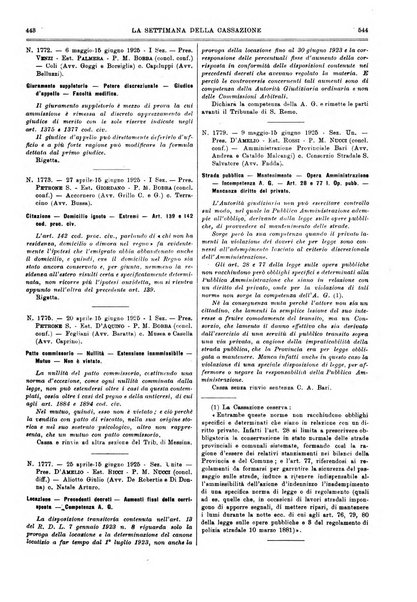 La settimana della Cassazione settimanale di giurisprudenza, legislazione, vita forense