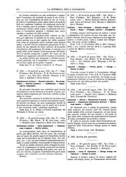 La settimana della Cassazione settimanale di giurisprudenza, legislazione, vita forense