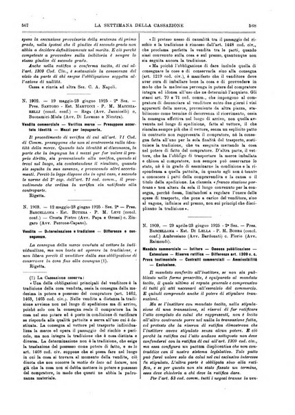 La settimana della Cassazione settimanale di giurisprudenza, legislazione, vita forense