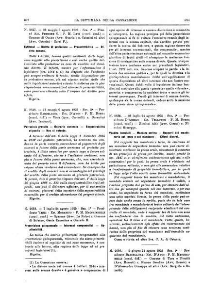 La settimana della Cassazione settimanale di giurisprudenza, legislazione, vita forense