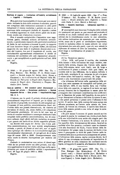 La settimana della Cassazione settimanale di giurisprudenza, legislazione, vita forense