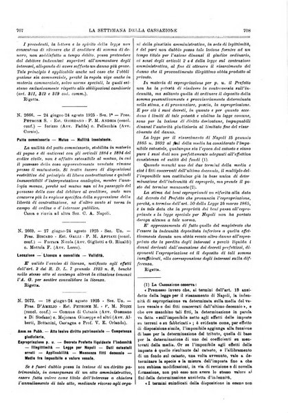 La settimana della Cassazione settimanale di giurisprudenza, legislazione, vita forense