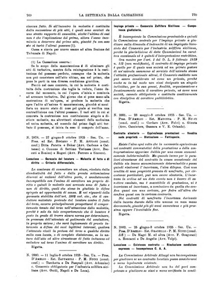 La settimana della Cassazione settimanale di giurisprudenza, legislazione, vita forense