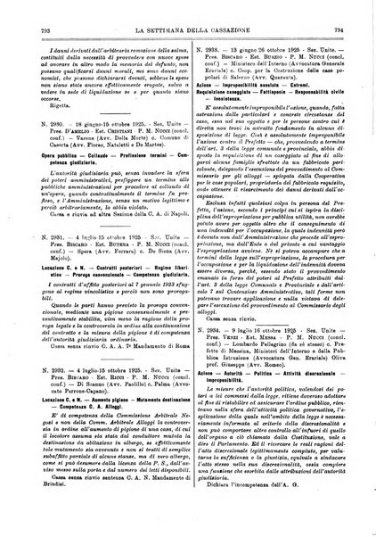 La settimana della Cassazione settimanale di giurisprudenza, legislazione, vita forense