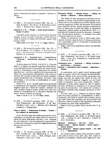 La settimana della Cassazione settimanale di giurisprudenza, legislazione, vita forense