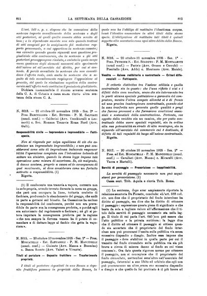 La settimana della Cassazione settimanale di giurisprudenza, legislazione, vita forense