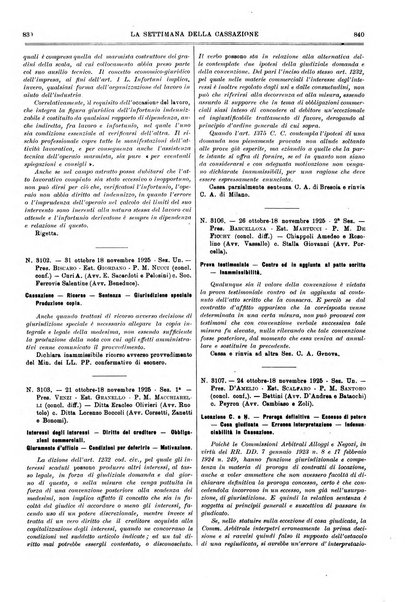 La settimana della Cassazione settimanale di giurisprudenza, legislazione, vita forense