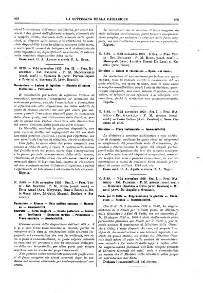 La settimana della Cassazione settimanale di giurisprudenza, legislazione, vita forense