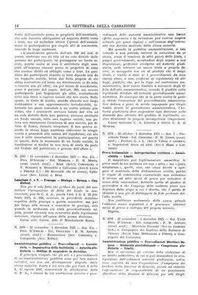 La settimana della Cassazione settimanale di giurisprudenza, legislazione, vita forense