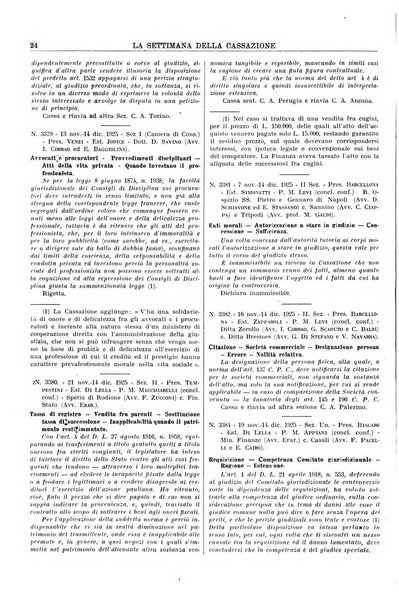 La settimana della Cassazione settimanale di giurisprudenza, legislazione, vita forense