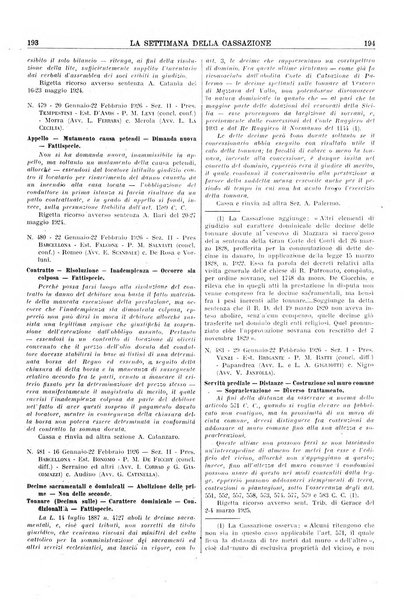 La settimana della Cassazione settimanale di giurisprudenza, legislazione, vita forense