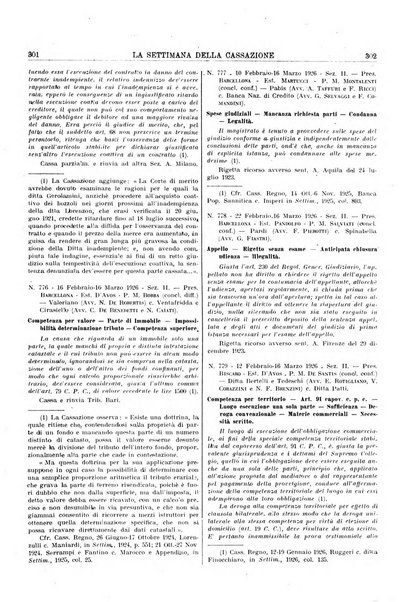 La settimana della Cassazione settimanale di giurisprudenza, legislazione, vita forense