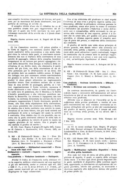 La settimana della Cassazione settimanale di giurisprudenza, legislazione, vita forense