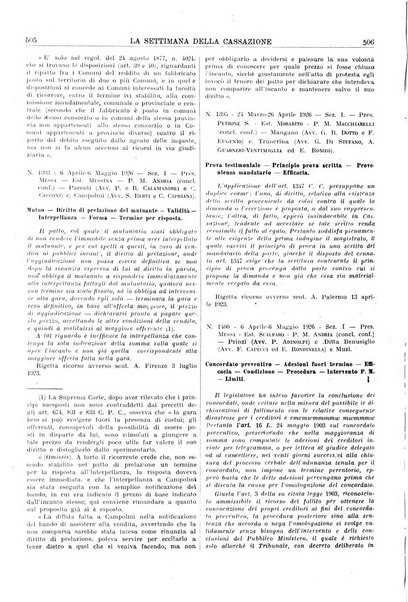 La settimana della Cassazione settimanale di giurisprudenza, legislazione, vita forense