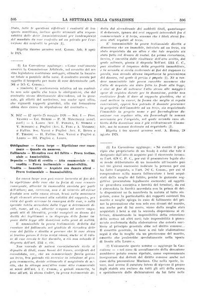 La settimana della Cassazione settimanale di giurisprudenza, legislazione, vita forense