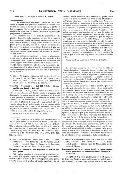 La settimana della Cassazione settimanale di giurisprudenza, legislazione, vita forense