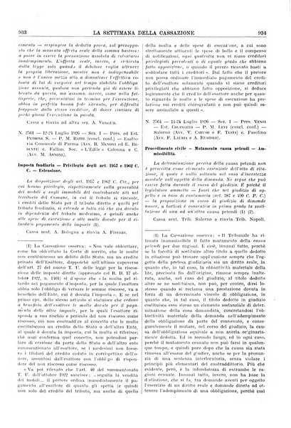 La settimana della Cassazione settimanale di giurisprudenza, legislazione, vita forense