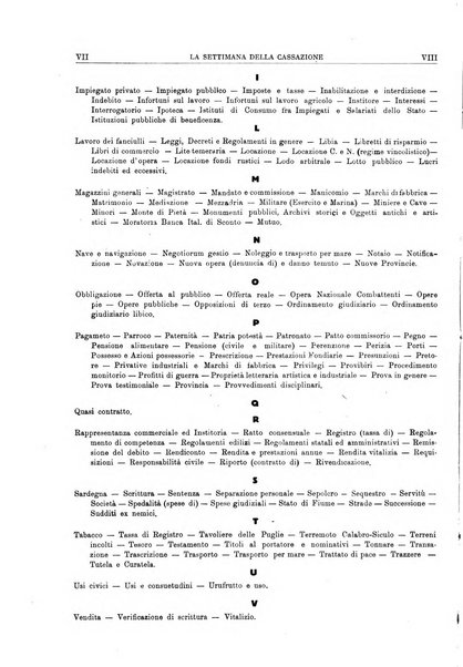 La settimana della Cassazione settimanale di giurisprudenza, legislazione, vita forense