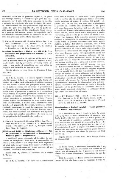 La settimana della Cassazione settimanale di giurisprudenza, legislazione, vita forense