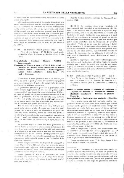 La settimana della Cassazione settimanale di giurisprudenza, legislazione, vita forense