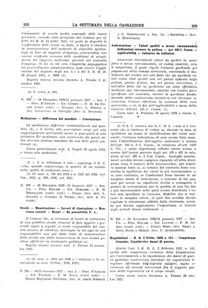 La settimana della Cassazione settimanale di giurisprudenza, legislazione, vita forense