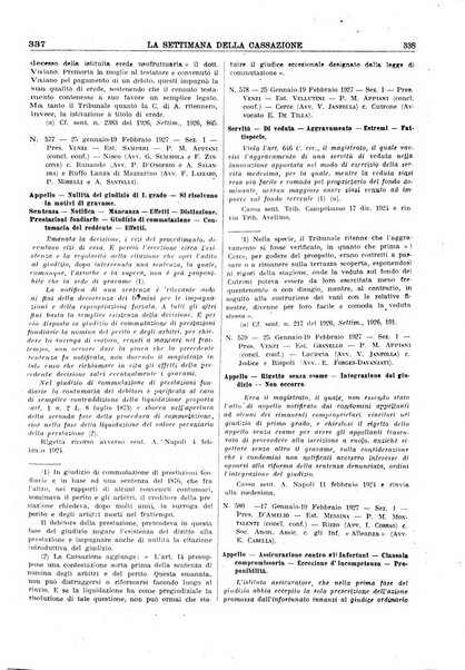 La settimana della Cassazione settimanale di giurisprudenza, legislazione, vita forense