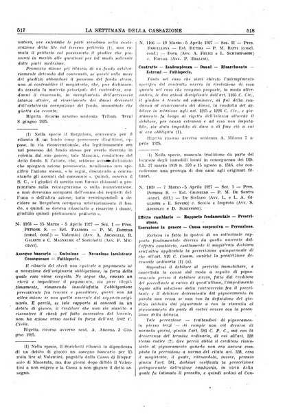 La settimana della Cassazione settimanale di giurisprudenza, legislazione, vita forense