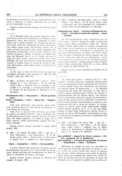 La settimana della Cassazione settimanale di giurisprudenza, legislazione, vita forense