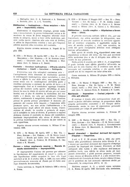 La settimana della Cassazione settimanale di giurisprudenza, legislazione, vita forense