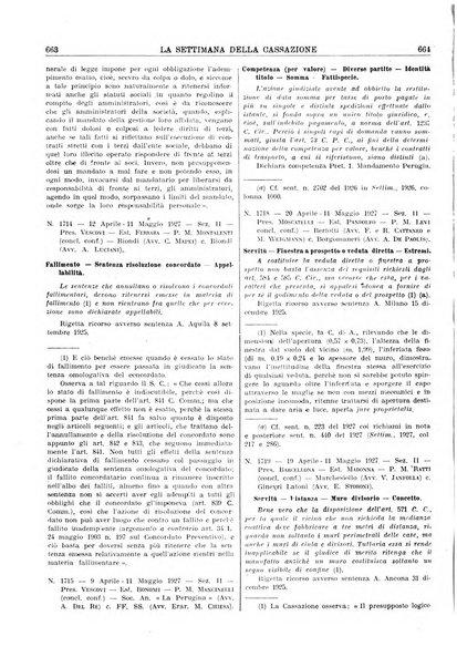 La settimana della Cassazione settimanale di giurisprudenza, legislazione, vita forense