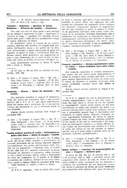 La settimana della Cassazione settimanale di giurisprudenza, legislazione, vita forense