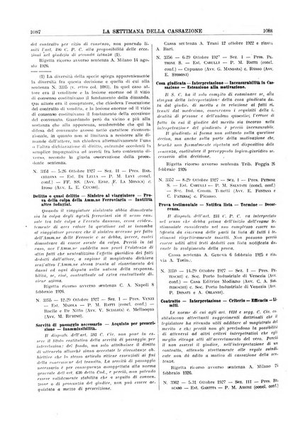 La settimana della Cassazione settimanale di giurisprudenza, legislazione, vita forense