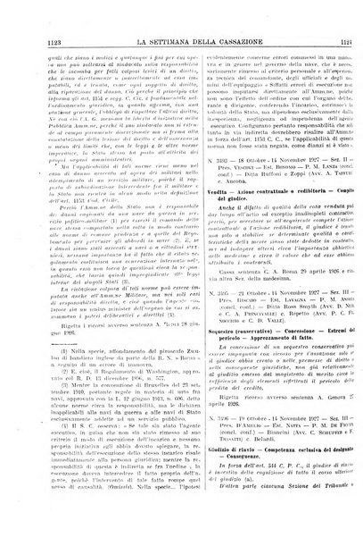 La settimana della Cassazione settimanale di giurisprudenza, legislazione, vita forense