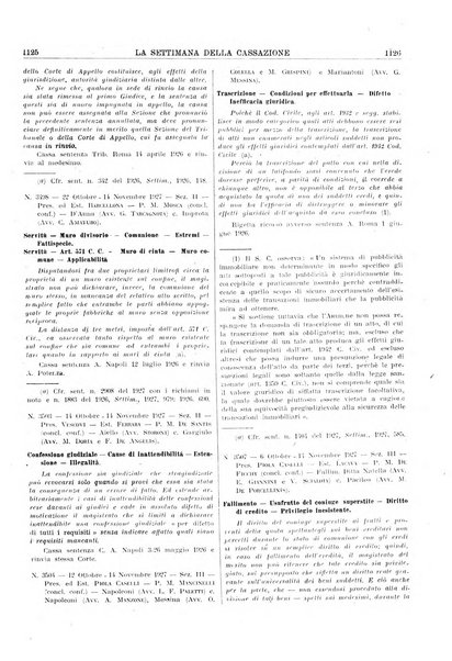 La settimana della Cassazione settimanale di giurisprudenza, legislazione, vita forense