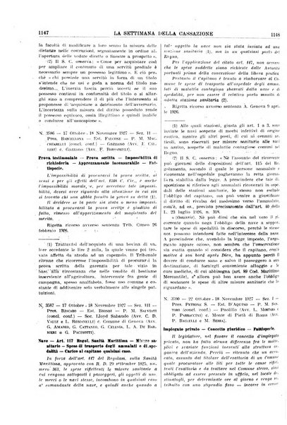 La settimana della Cassazione settimanale di giurisprudenza, legislazione, vita forense