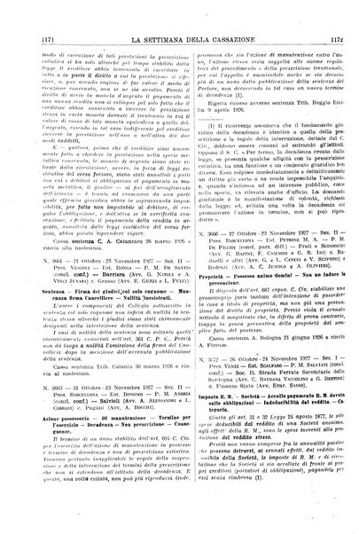 La settimana della Cassazione settimanale di giurisprudenza, legislazione, vita forense