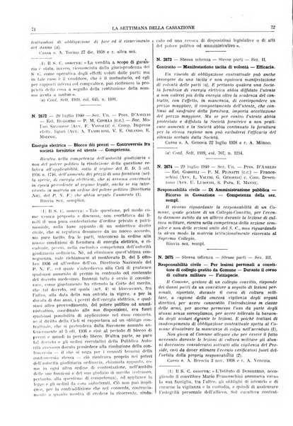 La settimana della Cassazione settimanale di giurisprudenza, legislazione, vita forense