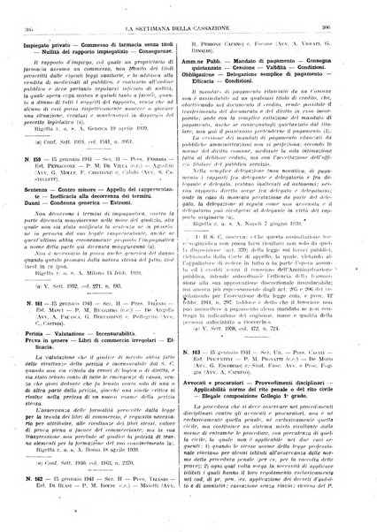 La settimana della Cassazione settimanale di giurisprudenza, legislazione, vita forense