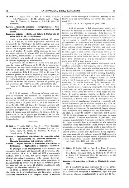 La settimana della Cassazione settimanale di giurisprudenza, legislazione, vita forense