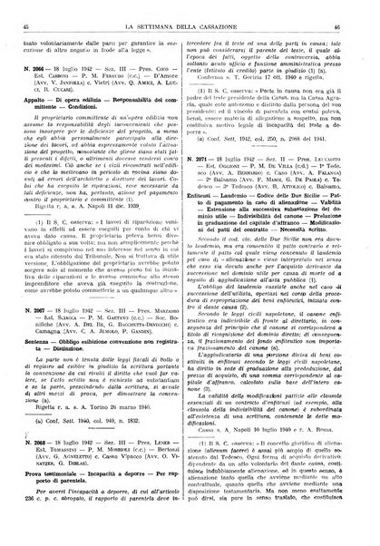 La settimana della Cassazione settimanale di giurisprudenza, legislazione, vita forense