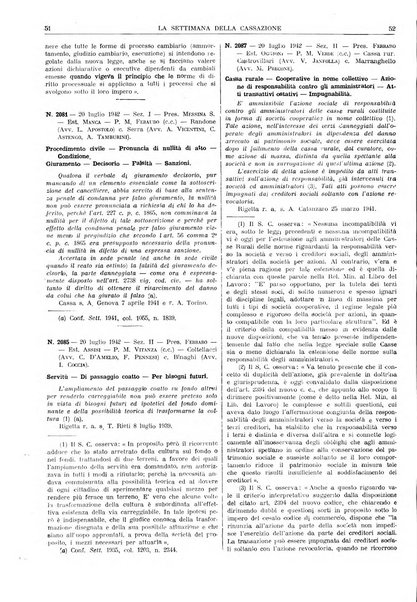 La settimana della Cassazione settimanale di giurisprudenza, legislazione, vita forense