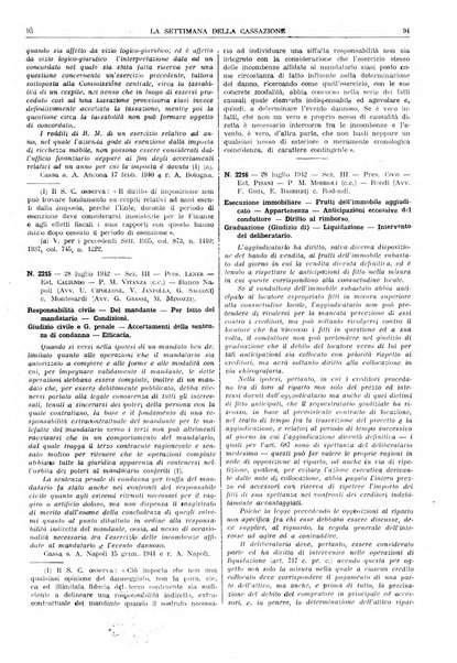 La settimana della Cassazione settimanale di giurisprudenza, legislazione, vita forense