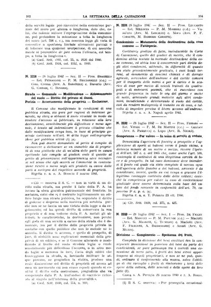 La settimana della Cassazione settimanale di giurisprudenza, legislazione, vita forense