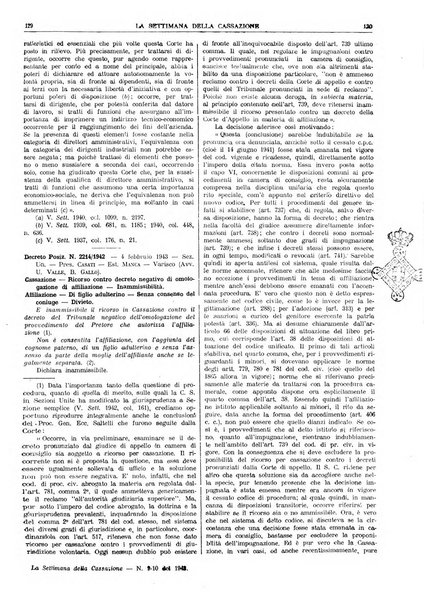 La settimana della Cassazione settimanale di giurisprudenza, legislazione, vita forense