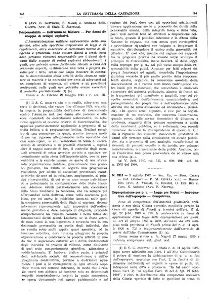 La settimana della Cassazione settimanale di giurisprudenza, legislazione, vita forense