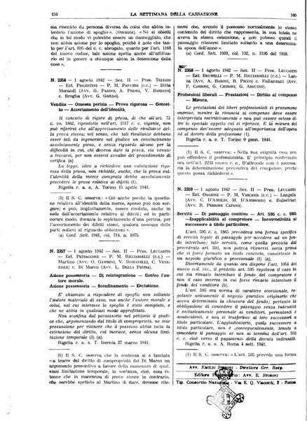 La settimana della Cassazione settimanale di giurisprudenza, legislazione, vita forense