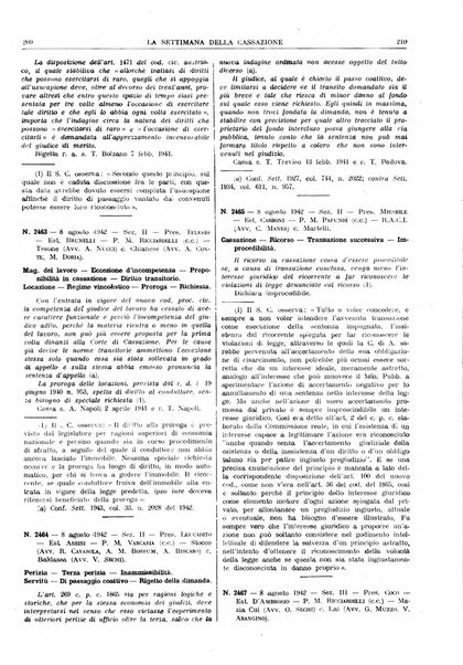 La settimana della Cassazione settimanale di giurisprudenza, legislazione, vita forense