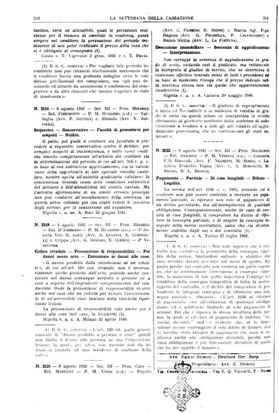 La settimana della Cassazione settimanale di giurisprudenza, legislazione, vita forense