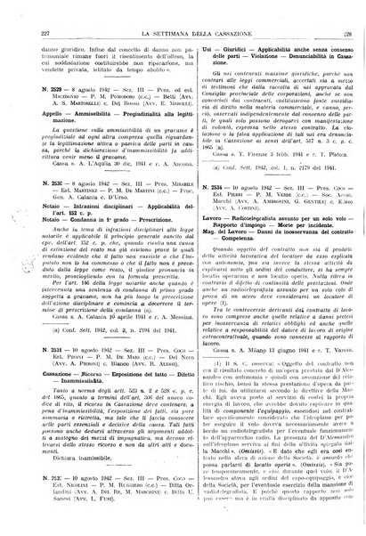 La settimana della Cassazione settimanale di giurisprudenza, legislazione, vita forense